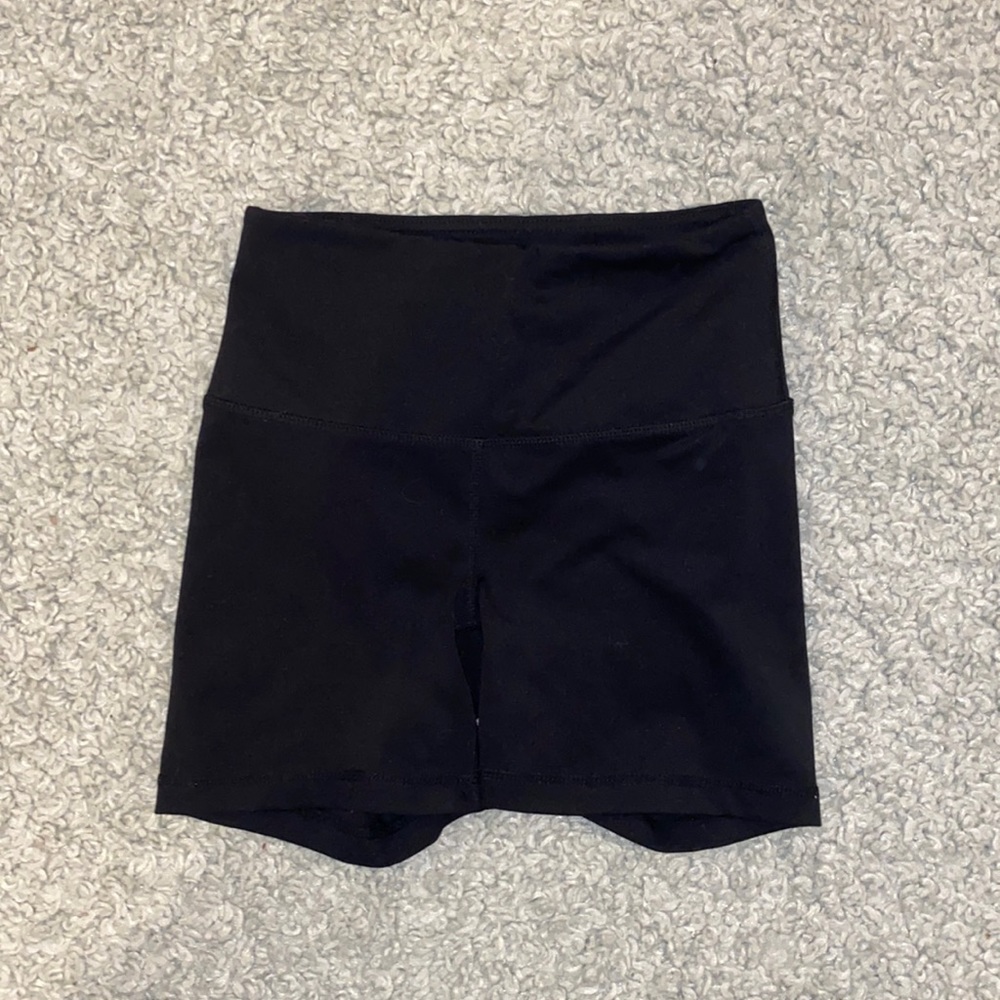 Black trendy biker shorts TJ MAXX